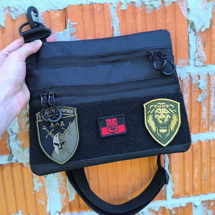 Тактичний месенджер, Рюкзак через плече військова барсетка, Чоловіча сумка рюкзак слінг WO-45