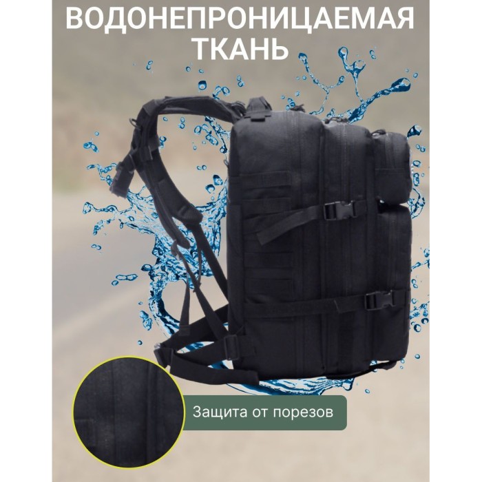 Спеціалізований військовий рюкзак 25л 1000D, Тактичний рюкзак для армії ЗСУ, Рюкзак LW-608 армійський речмішок