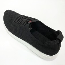 Сітчасті кросівки на літо 41 р., Чоловічі кросівки сітка чорні, Тонкі кросівки М'які з сітки RH-94