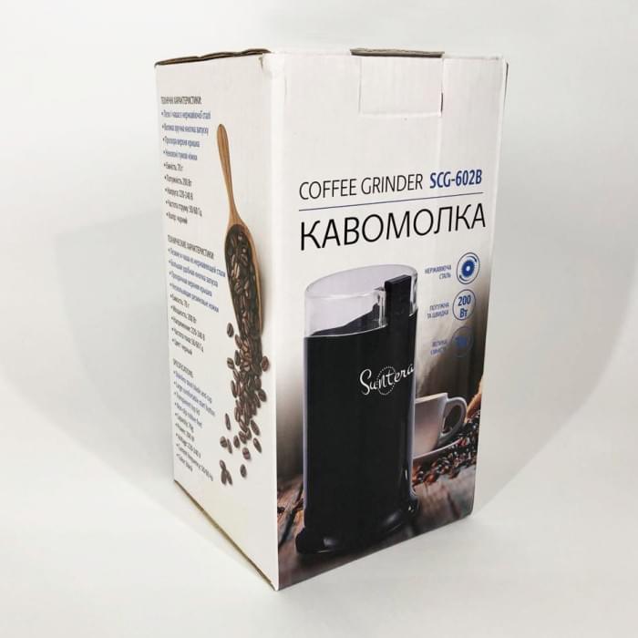 Кавомолка ножова в інтернет магазині Suntera SCG-602 200 Вт, Млин для PK-535 кавових зерен