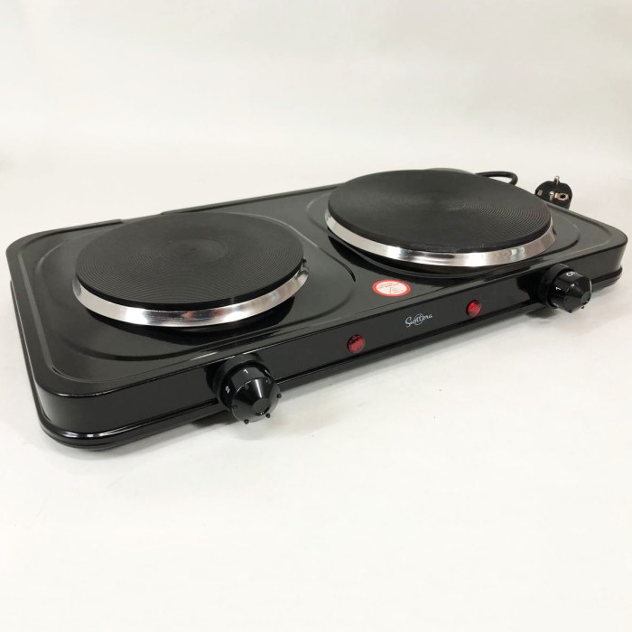 Електроплита настільна побутова Suntera DP-1935B 2500 w, Плита для приготування страв MC-21