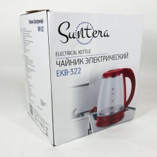 Чайник з функцією захисту від перегріву Suntera, Якісний потужний електричний чайник QN-29