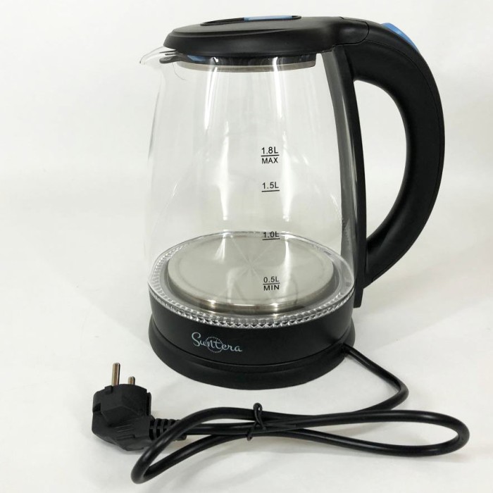 Потужний чайник для кип'ятіння Suntera, Електрочайник для дому з підсвічуванням Ел чайник кухні PX-60