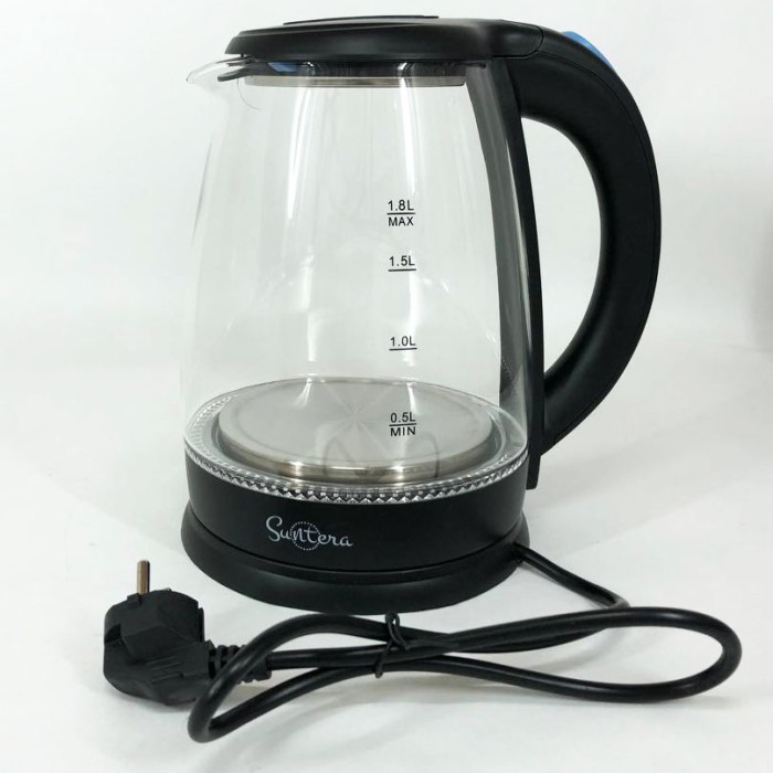 Потужний чайник для кип'ятіння Suntera, Електрочайник для дому з підсвічуванням Ел чайник кухні PX-60