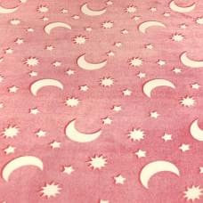 Ковдра BLANKET що світиться в темряві Blanket kids Magic Star 150х100 см, Покривало дитяче OV-867 що світяться