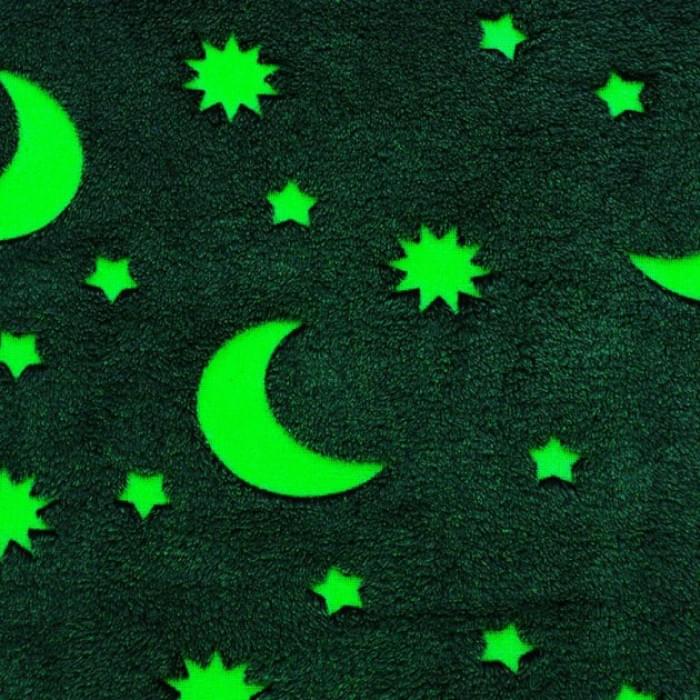 Ковдра BLANKET що світиться в темряві Blanket kids Magic Star 150х100 см, Покривало дитяче OV-867 що світяться