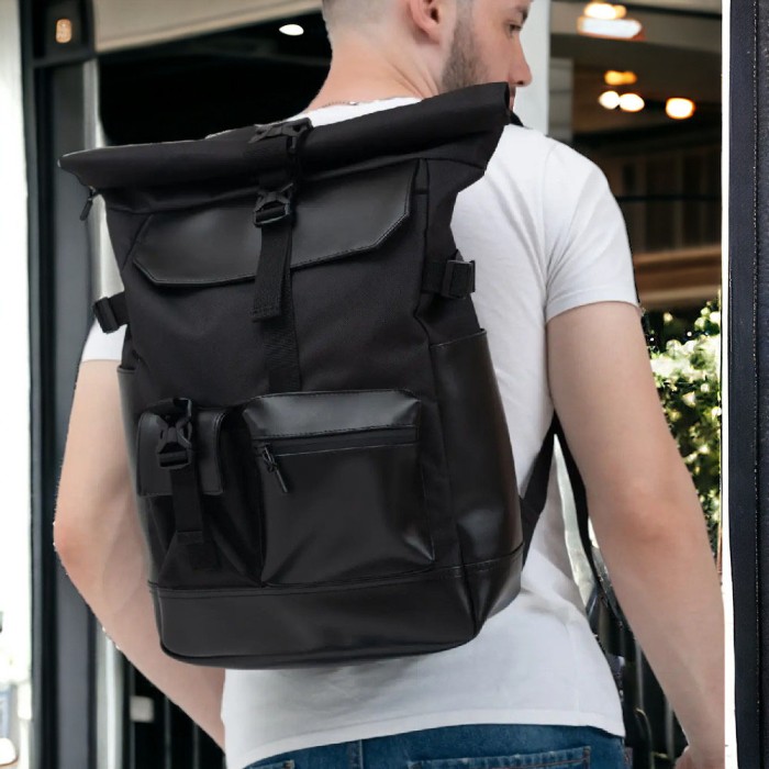 Міський рюкзак прогулянковий, Міський прогулянковий зручний рюкзак чоловічий для подорожей UX-81