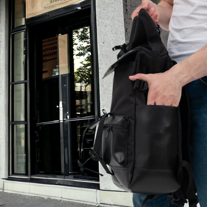 Міський рюкзак прогулянковий, Міський прогулянковий зручний рюкзак чоловічий для подорожей UX-81