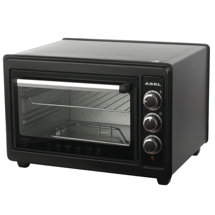 Електрична піч настільна для кухні ASEL, Духовка настільна з автоматичним вимкненням SC-34