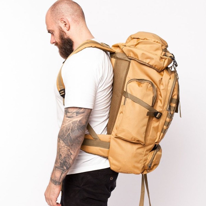 Рюкзак міцний чоловічий, Рюкзак військовий бойовий, Військовий похідний рюкзак Солдатський ЗСУ VY-91