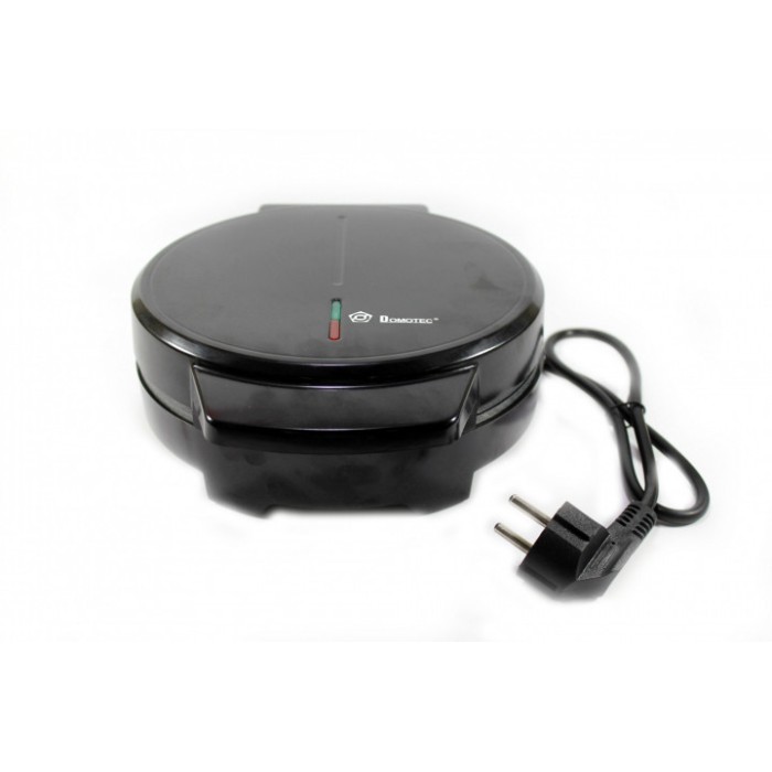 Вафельниця кругла з антипригарним покриттям DOMOTEC MS-7710 1000 Вт, Вафельниця для м'яких вафель WL-34
