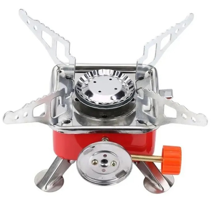 Газова похідна плитка, Ультралегкий турист Компактний складний газовий пальник, Пальник для кемпінгу IW-60