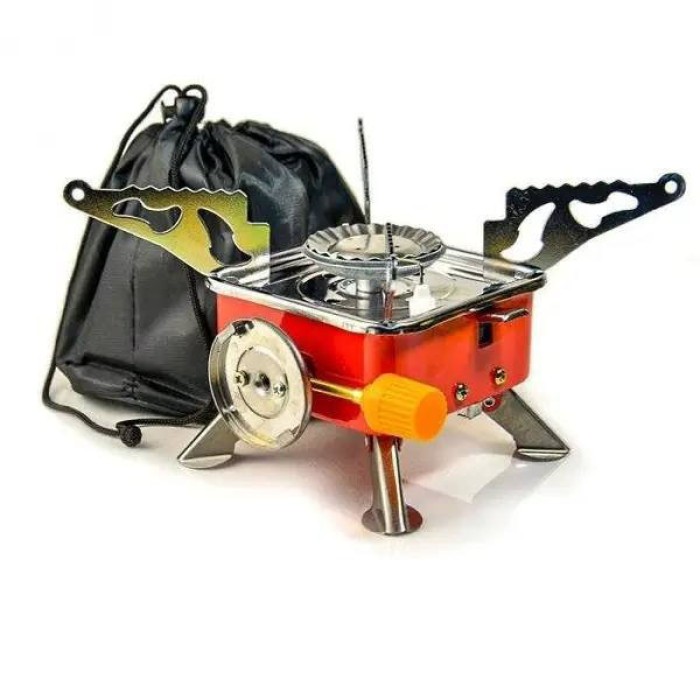 Газова похідна плитка, Ультралегкий турист Компактний складний газовий пальник, Пальник для кемпінгу IW-60