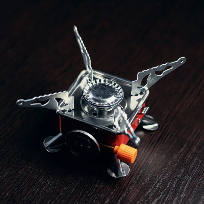 Розпалювання вогню на природі, Газова плита під звичайний балон, Польовий газовий пальник RT-62