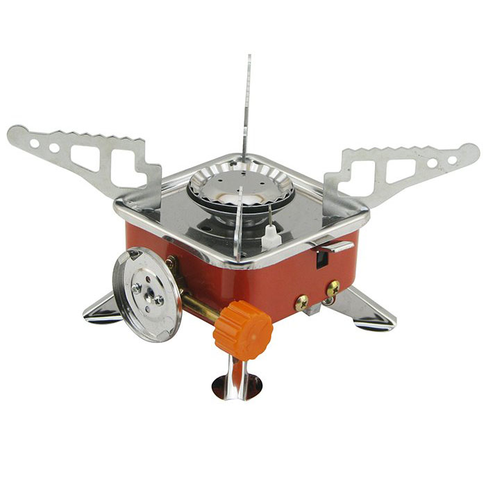 Розпалювання вогню на природі, Газова плита під звичайний балон, Польовий газовий пальник RT-62