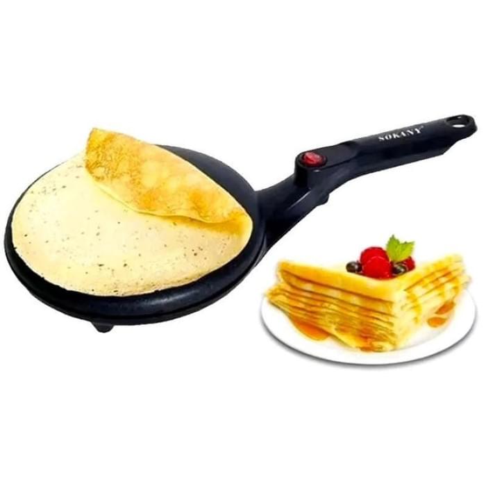 Млинець електричний CREPE MAKER. QM-212 Колір: чорний
