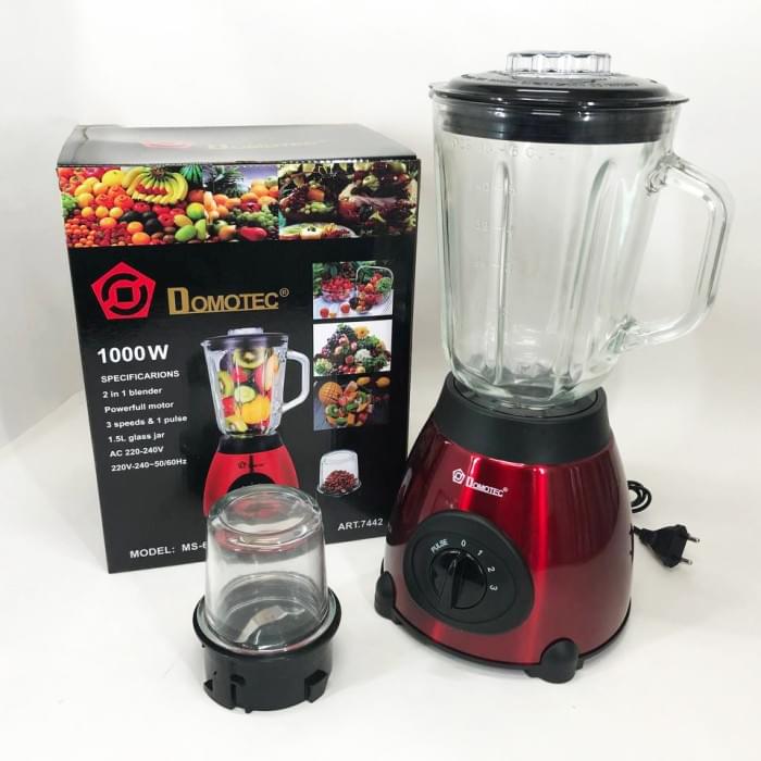 Стационарный блендер для твердых продуктов DOMOTEC MS-6611 1000 Вт, Блендер TB-837 переносний потужний