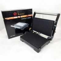 Електрогриль притискний для м'яса для овочів Domotec Електричний гриль м'яса UE-25