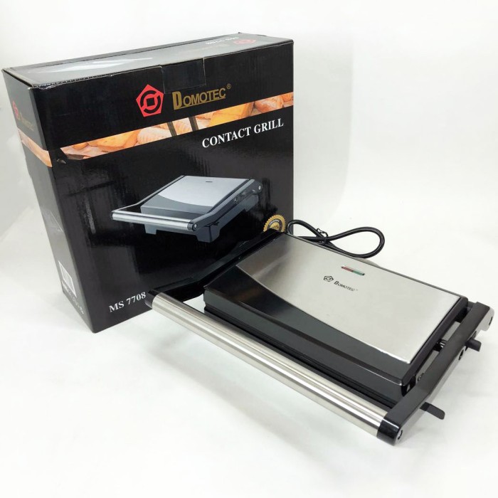 Електрогриль притискний для м'яса для овочів Domotec Електричний гриль м'яса UE-25