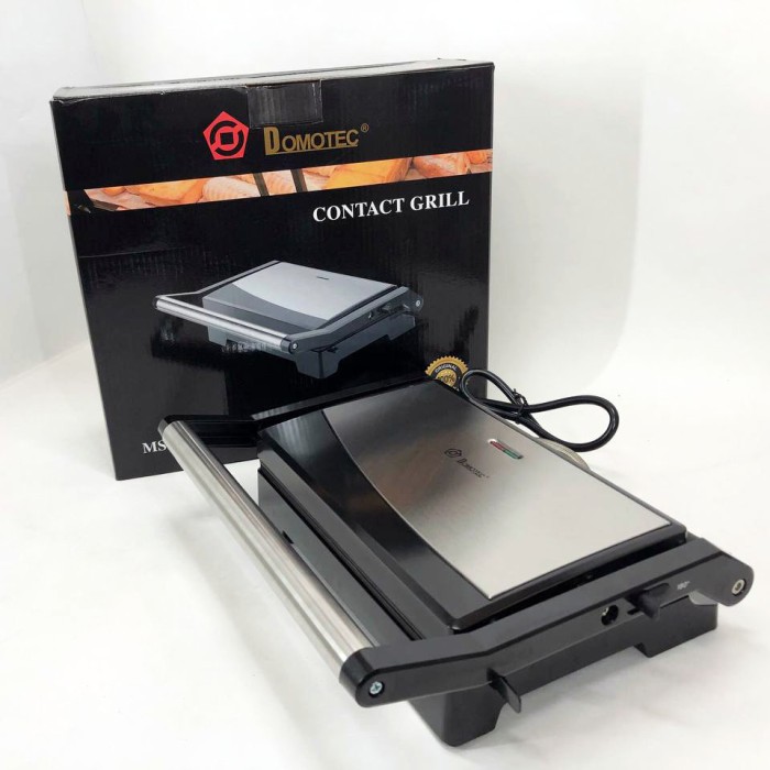 Електрогриль притискний для м'яса для овочів Domotec Електричний гриль м'яса UE-25