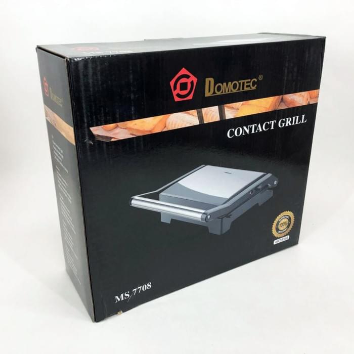 Гриль електричний сендвічниця Domotec MS-7708 1000 W, Гриль NA-179 двосторонній контактний