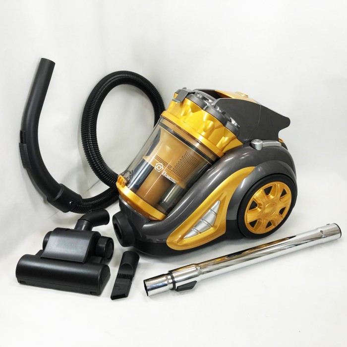 Компактний контейнерний пилосос MS-4408, Стильний пилосос з фільтром нера для дому надійний CN-19