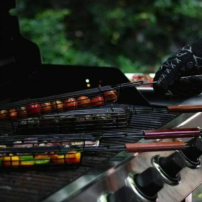 Сітка-гриль для овочів UNIQUE, Грати для грилю, Сітка для барбекю IC-50