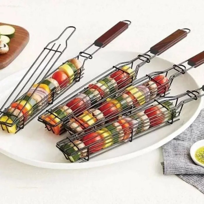 Сітка-гриль для овочів UNIQUE, Грати для грилю, Сітка для барбекю IC-50