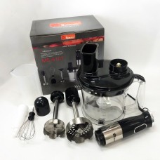 Блендер електричний занурювальний для дому Domotec MS-5107 800 Вт, Побутовий блендер для занурення QA-86