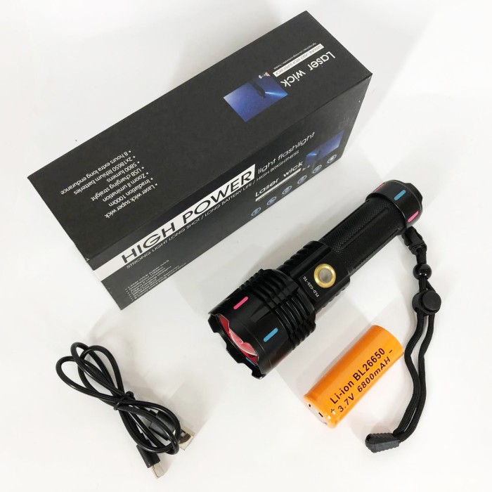 Потужні ліхтарики, Портативний світлодіодний ліхтар із зарядкою, Ліхтар суперяскравий JD-79