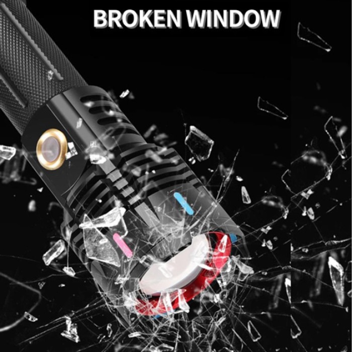 Ліхтар з регулюванням променя G671/G25 PM30-TG, Компактний акумуляторний ліхтар, Сильний ліхтарик KR-36