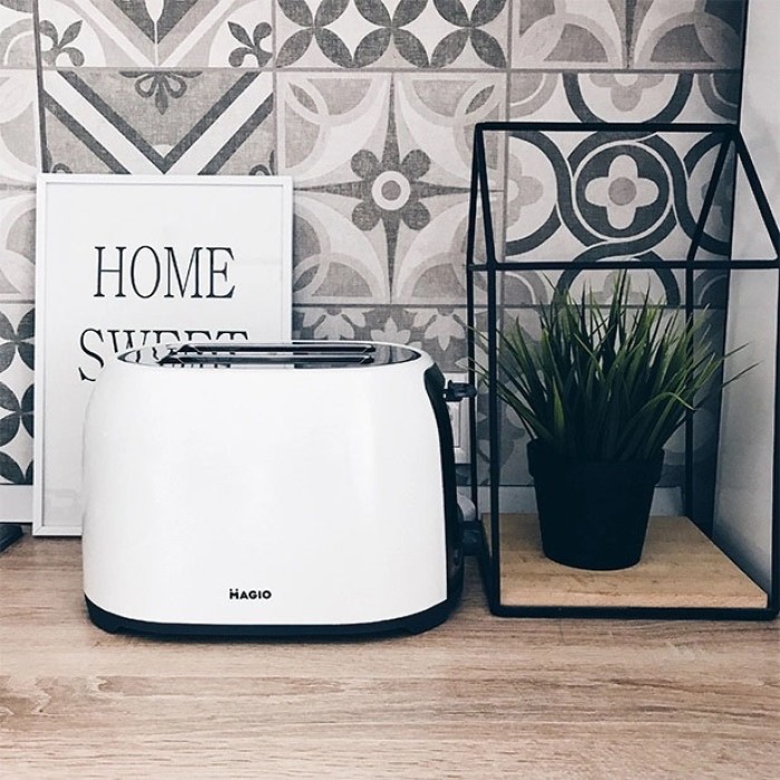 Тостер кухонний MAGIO MG-272W 750 Вт, Тостер хороший у подарунок, Електронні тостери YR-25