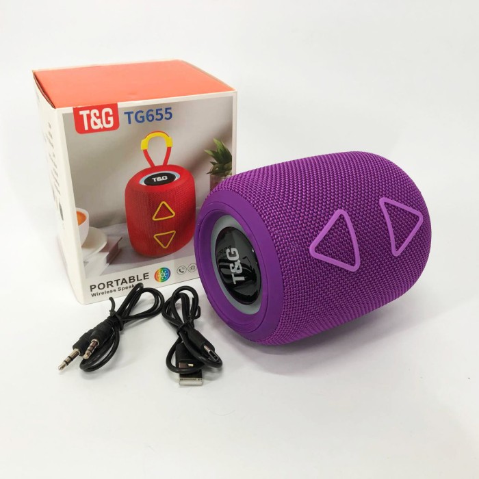 Акумуляторна переносна колонка, Маленька колонка з підсвічуванням Bluetooth з зарядкою від usb SB-18