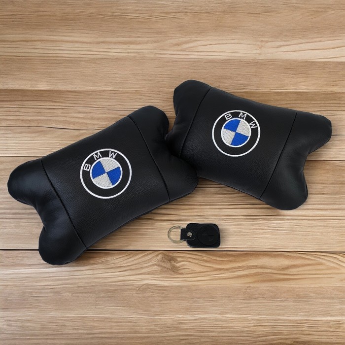 Підголівник-подушка для автомобіля під шию BMW, Подушка для підтримки шиї в машині YC-71