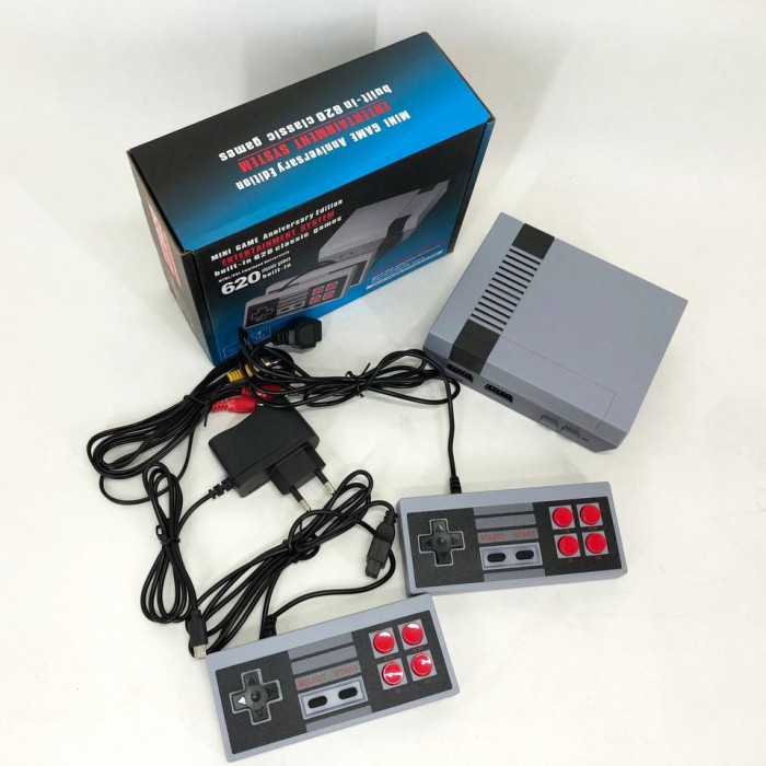 Ігрова консоль з hdmi виходом GAME NES 620 / 7724, Ігрова приставка для телевізора з NU-553 двома джойстиками