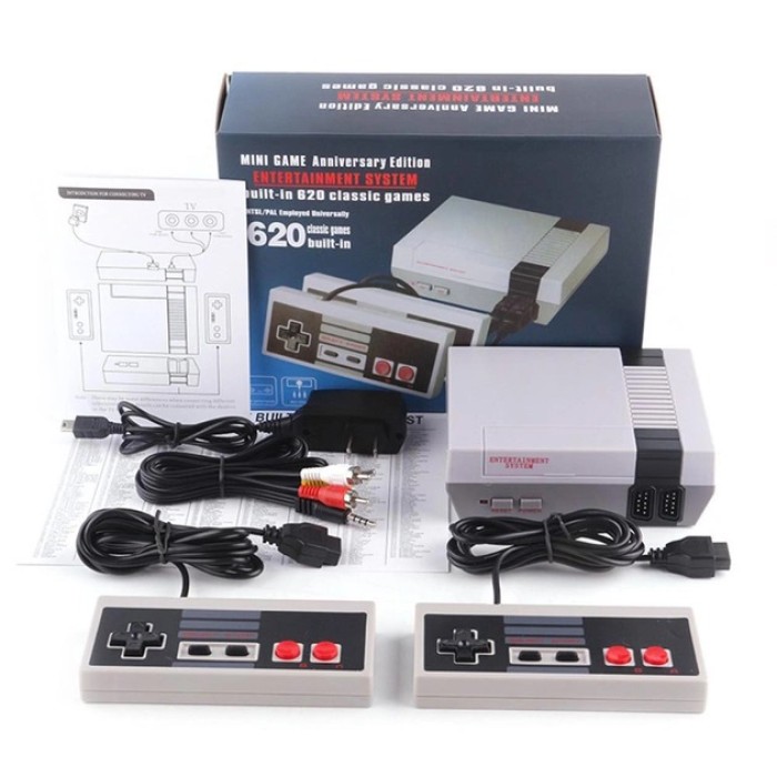 Подарунок для дорослих ігрова консоль GAME NES 620 / 7724, Портативна тв WL-763 ігрова консоль