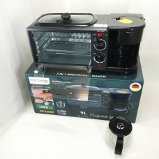 Багатофункціональна сімейна духовка Rainberg RB-2286B 3800 Вт, Енергоефективна мультипіч GA-14