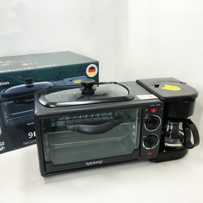 Багатофункціональна сімейна духовка Rainberg RB-2286B 3800 Вт, Енергоефективна мультипіч GA-14