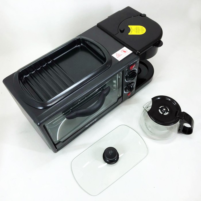 Багатофункціональна сімейна духовка Rainberg RB-2286B 3800 Вт, Енергоефективна мультипіч GA-14