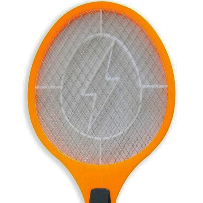 Мухобійка від комах, Акумуляторний знищувач комарів, мошок, мух. Колір: оранжевий JO-69