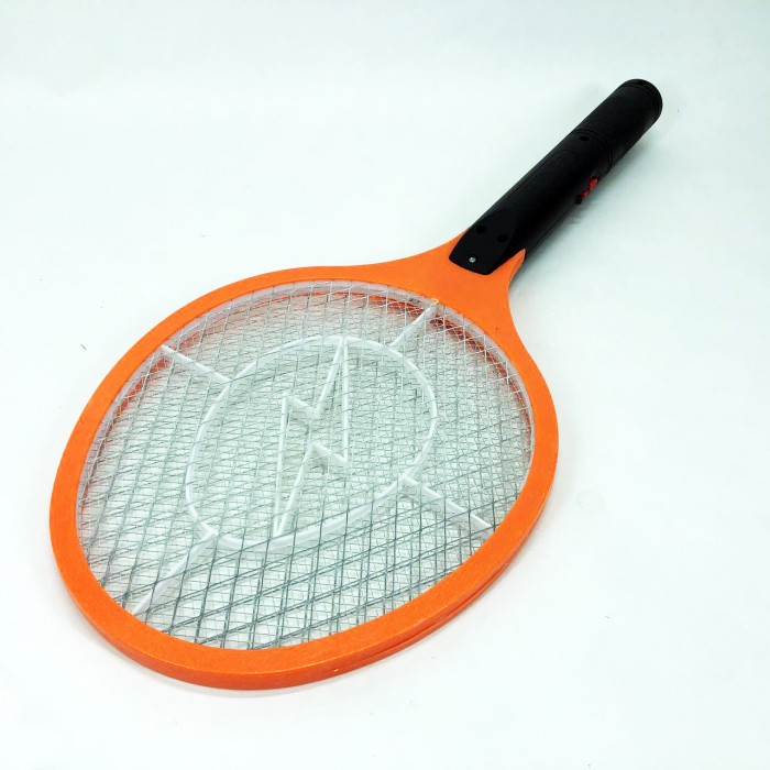 Мухобійка від комах, Акумуляторний знищувач комарів, мошок, мух. Колір: оранжевий JO-69