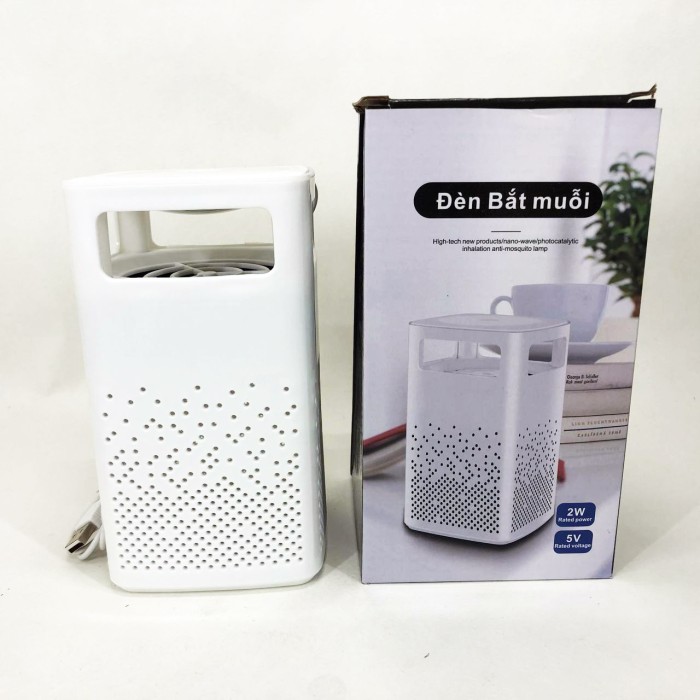 Лампа від комарів USB Bug Zapper Fly. HE-761 Колір: білий