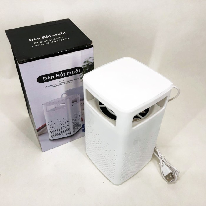 Лампа від комарів USB Bug Zapper Fly. HE-761 Колір: білий