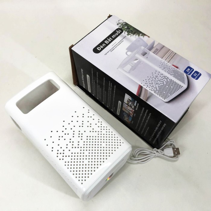 Лампа від комарів USB Bug Zapper Fly. HE-761 Колір: білий