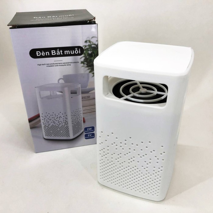 Лампа від комарів USB Bug Zapper Fly. HE-761 Колір: білий
