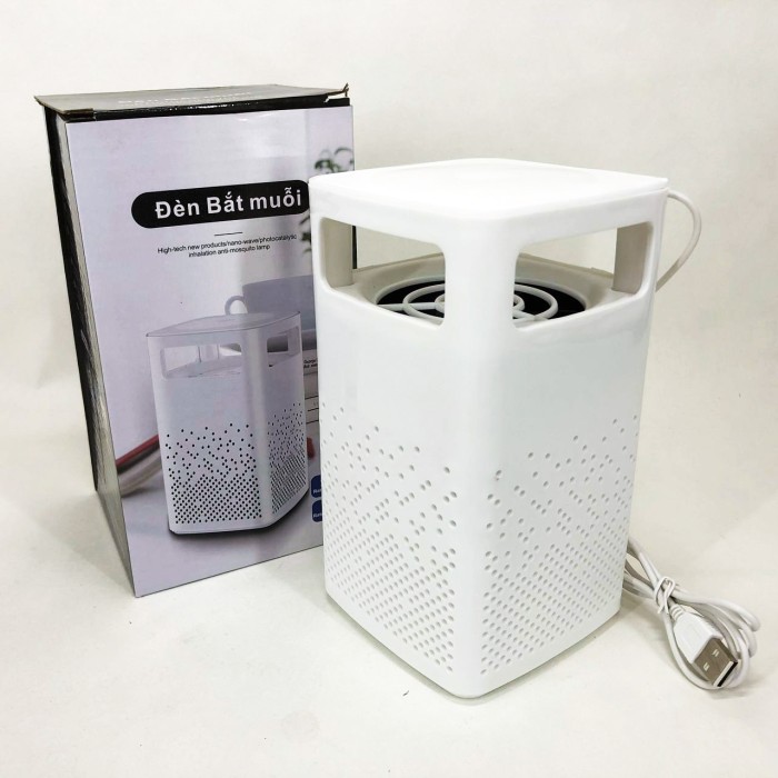 Лампа від комарів USB Bug Zapper Fly. HE-761 Колір: білий