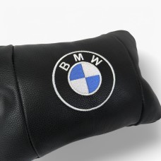 Автоподушка під голову BMW 1шт, Дорожня подушка в автомобіль, Авто подушка під шию VU-63