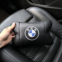 Подушки для шиї на підголівник BMW 1шт, Подушки-підголівники для салону автомобіля VN-56