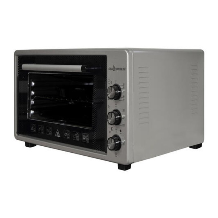 Міні пічка Sea Breeze SB-0705 45 л 1420 Вт, Електродуховка настільна духовка, NS-448 Пекти запікання Міні пічка Sea Breeze SB-0705 45 л 1420 Вт, Електродуховка настільна духовка, NS-448 Пекти запікання