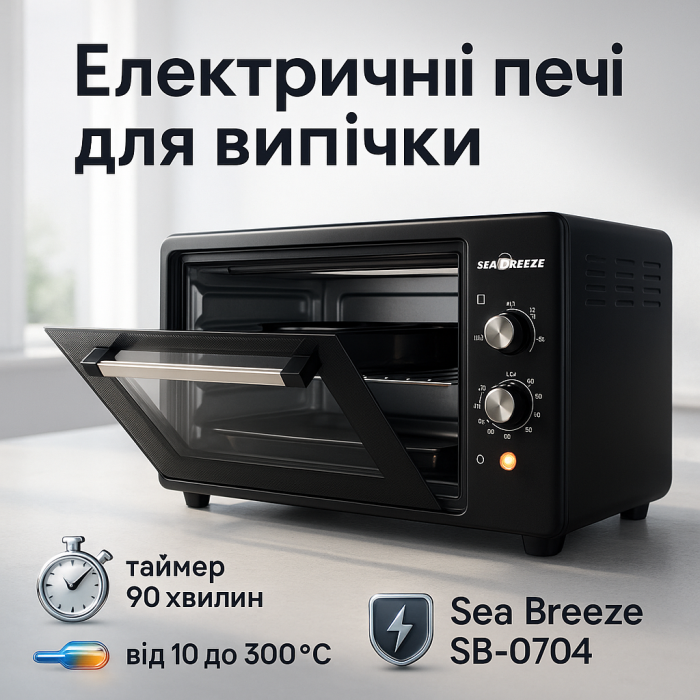 Електрична піч Sea Breeze SB-0704 45 л